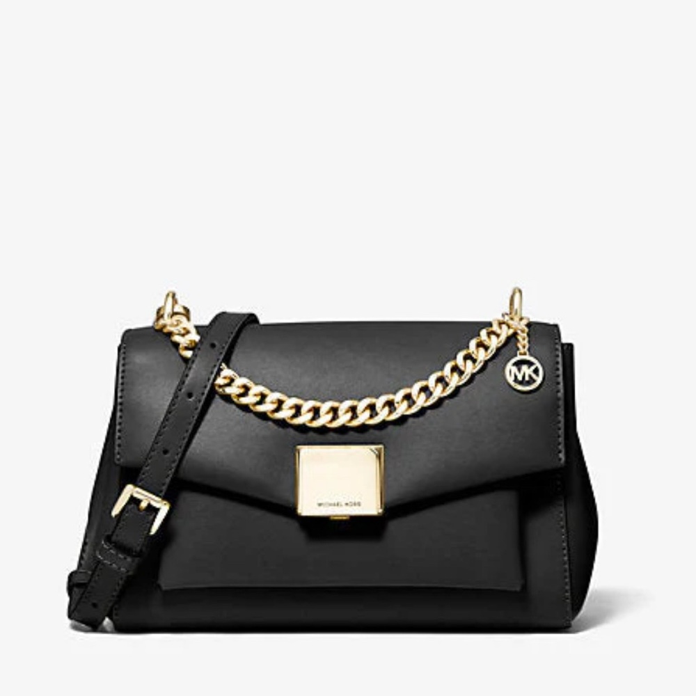 NWT Michael Kors Lita small purse, black